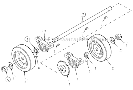 Part Location Diagram of 157924 MK Diamond Bearing, Pillow Block, 1.0 ID